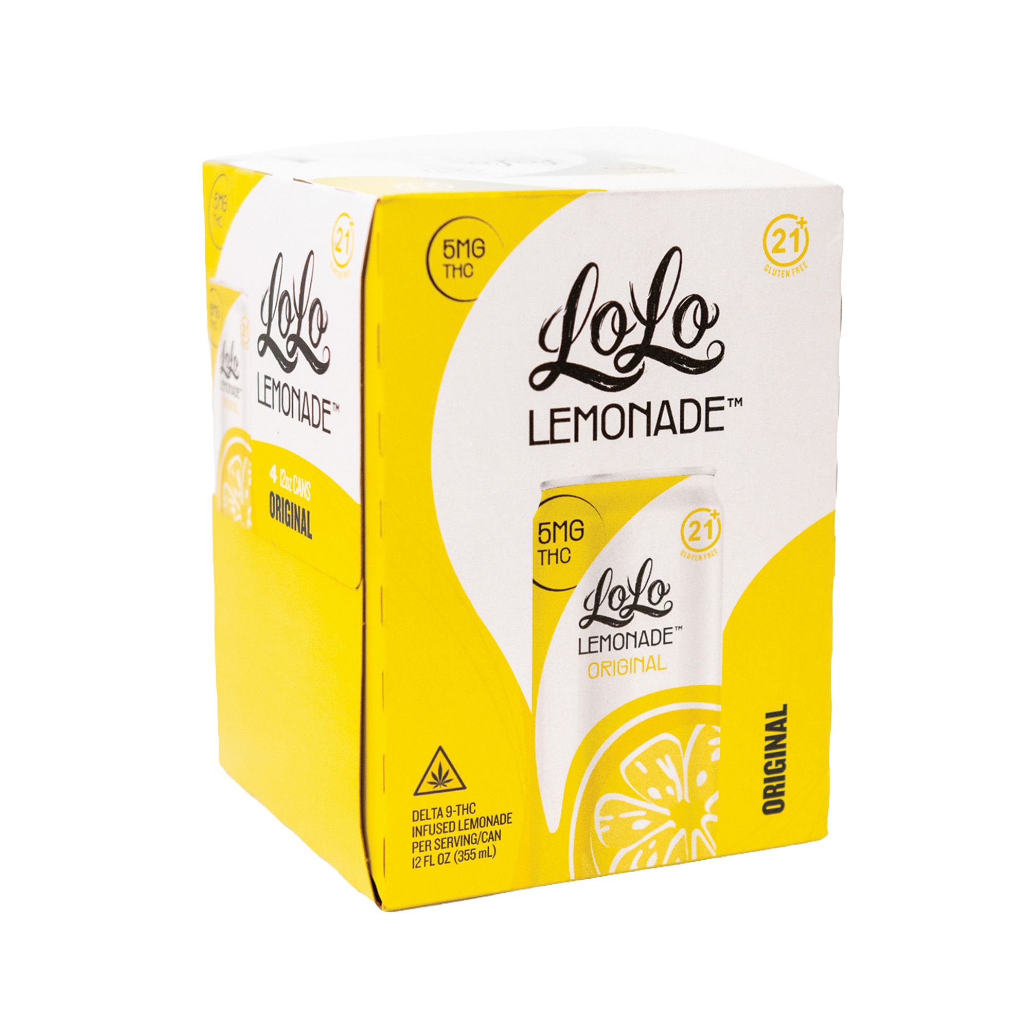 LoLo Lemonade Original 5MG - 4 pack