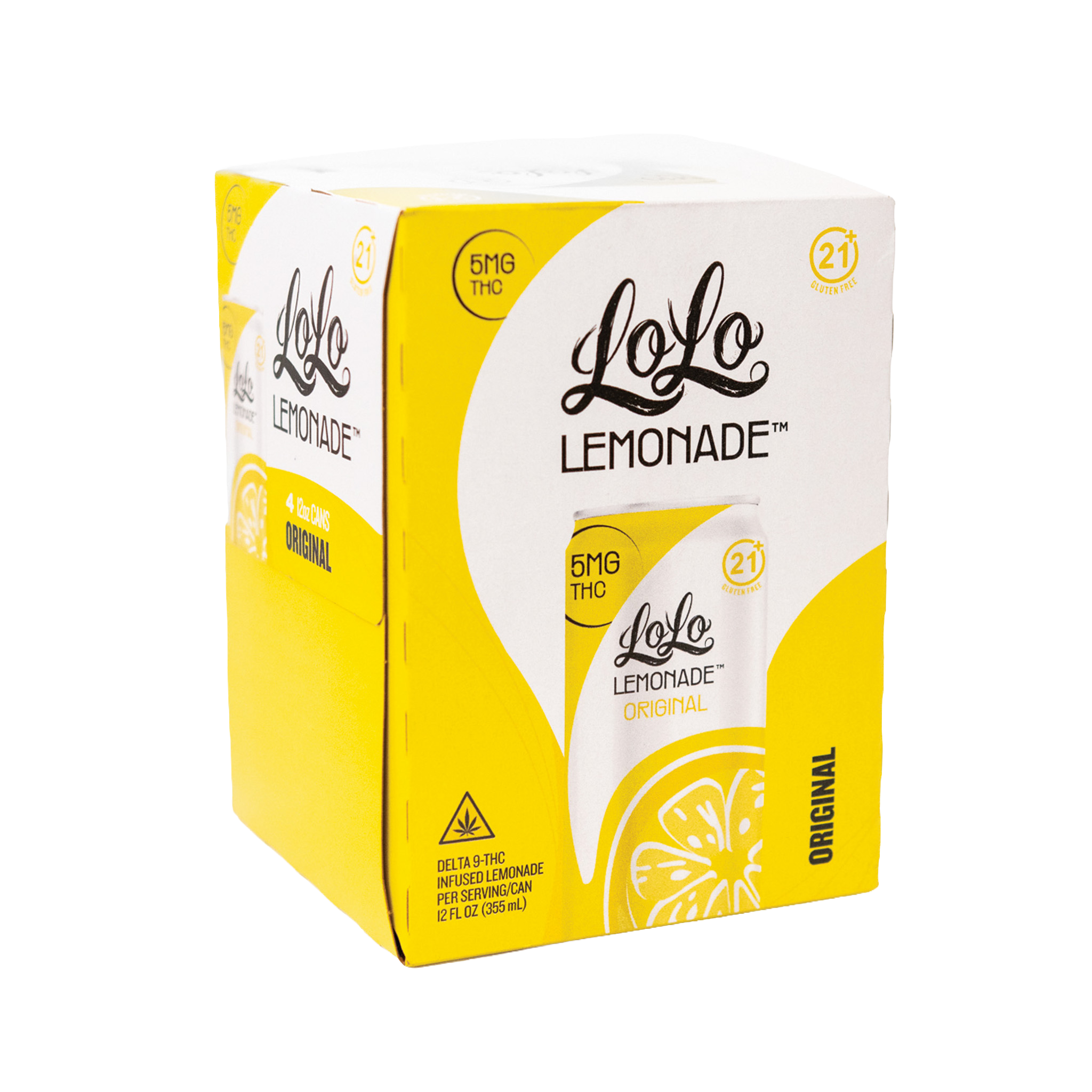 LoLo Lemonade Original 5MG - 4 pack