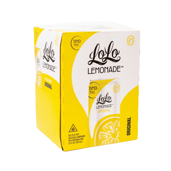 LoLo Lemonade Original 5MG - 4 pack