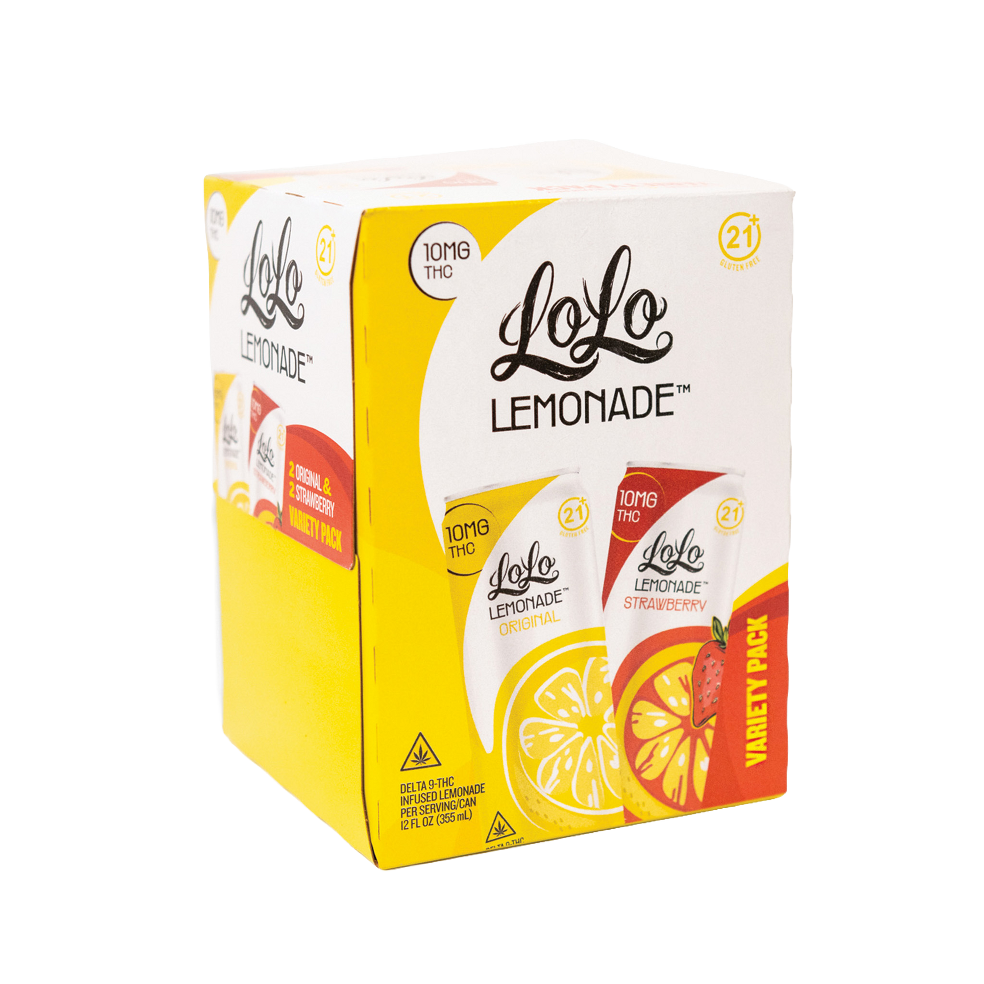 LoLo Lemonade Variety Pack 10MG - 4 pack