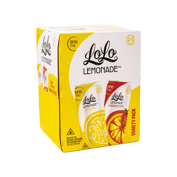 LoLo Lemonade Variety Pack 5MG - 4 pack